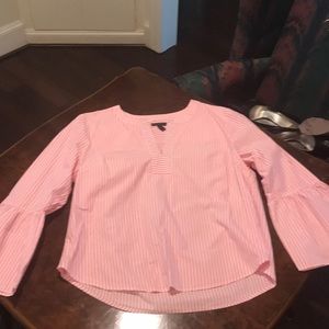 jCrew striped tunic top